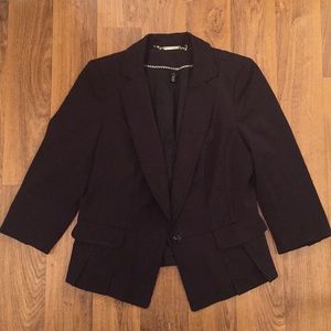 White House Black Market 3/4 Length Jacket